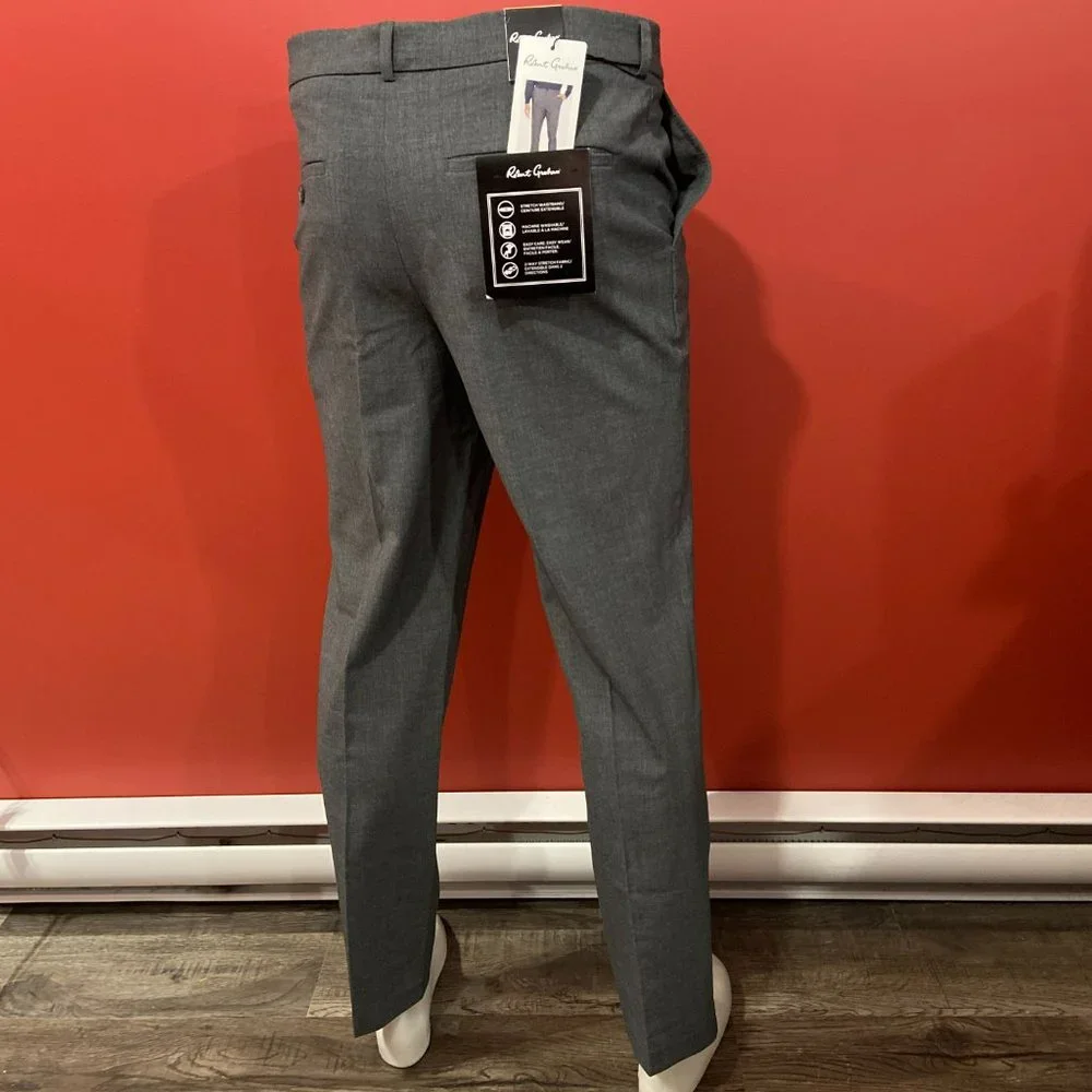 Robert Graham Men's Grey Dress Pant - NWT - Picture 5 of 7